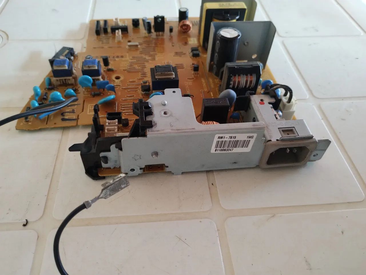 Placa fonte Hp LaserJet p1606dn