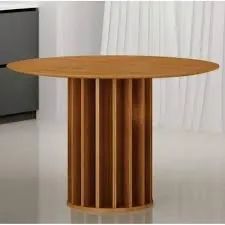 Mesa redonda jantar com 4 lugares montagem grátis - Foto 3