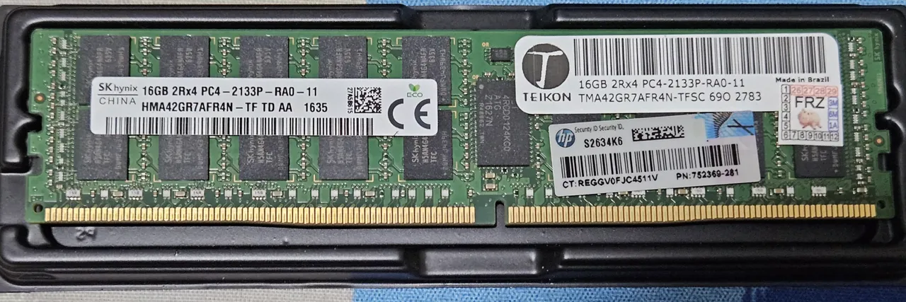 1 x 16GB Memória Micron DDR4 2666 SDRAM SO-DIMM para notebook