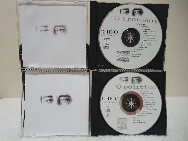 Coleção 50 Anos de Chico Buarque com 05 CDs - Foto 4