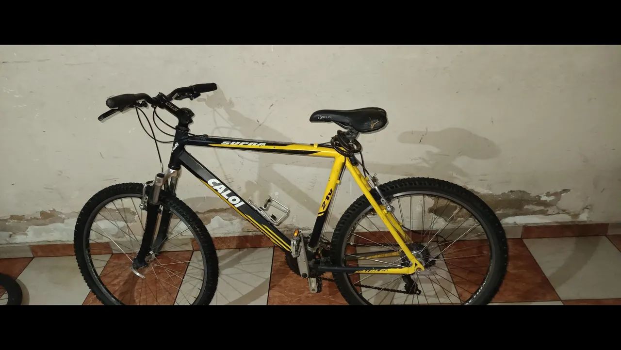 Caloi Supra alumínio aro 26 21 marchas - Foto 2