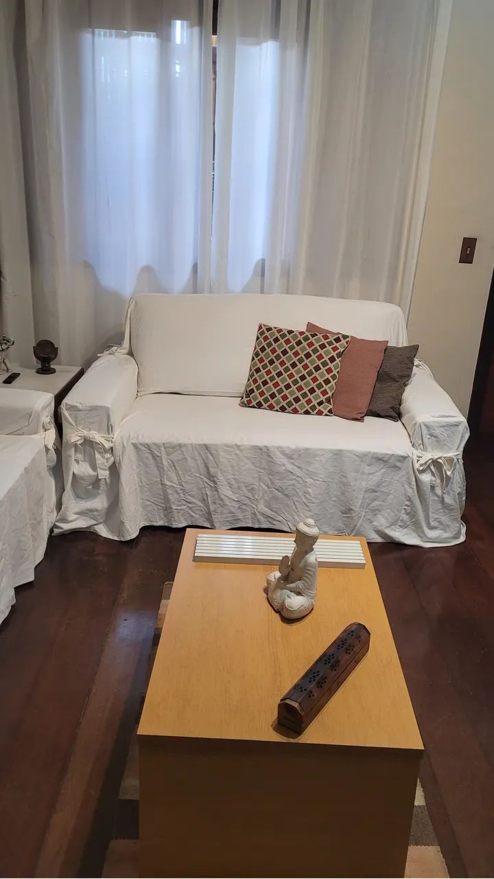 Kit Capa para sofá em brim 100% algodão  - Foto 2