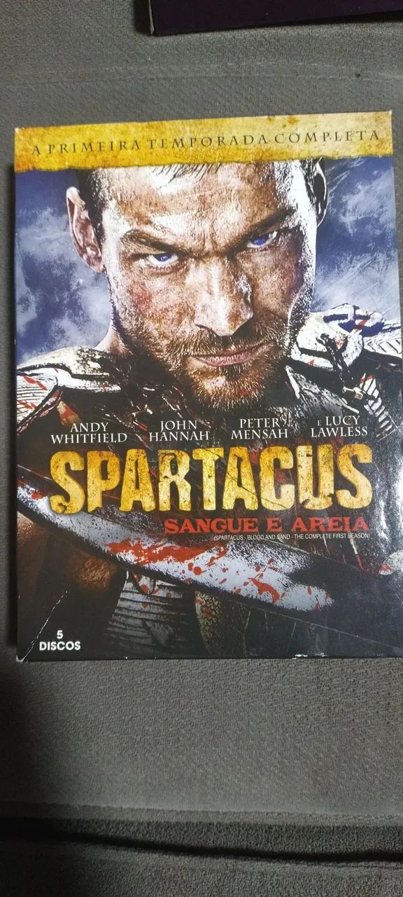 DVD BOX:  SPARTACUS  05 DISCOS