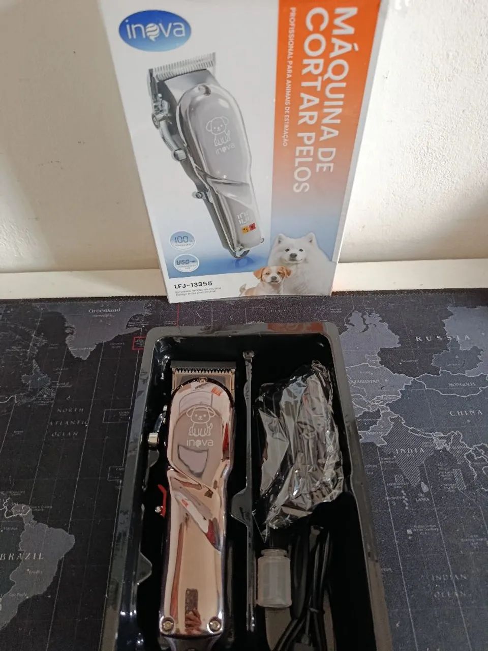 Máquina Profissional recarregável com pentes / OFERTA IMBATÍVEL  - Foto 3