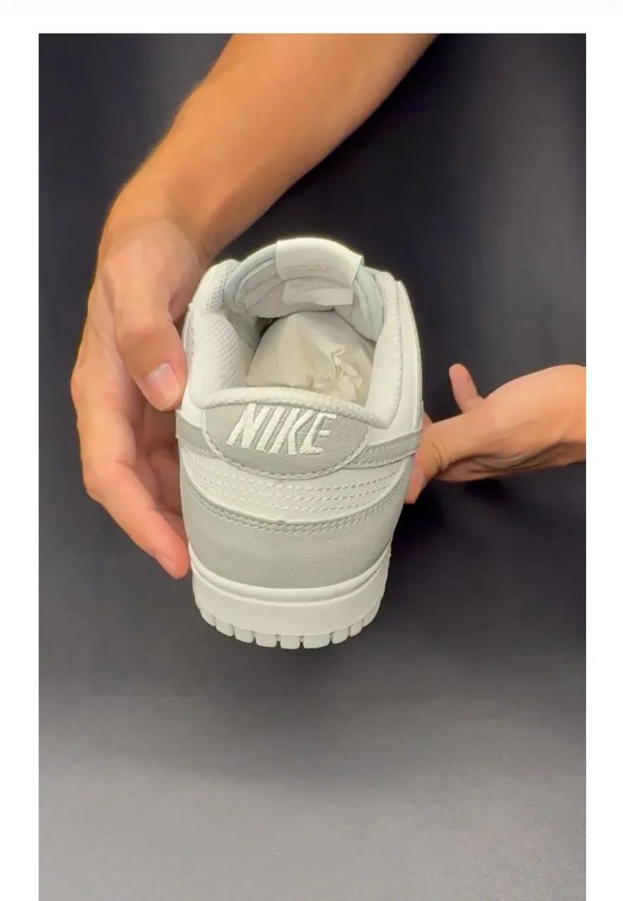 Tênis Nike Dunk Low Retro " Grey Fog " - Foto 3