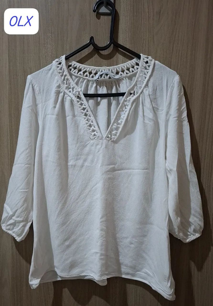 Blusa Branca 40 (Usada)