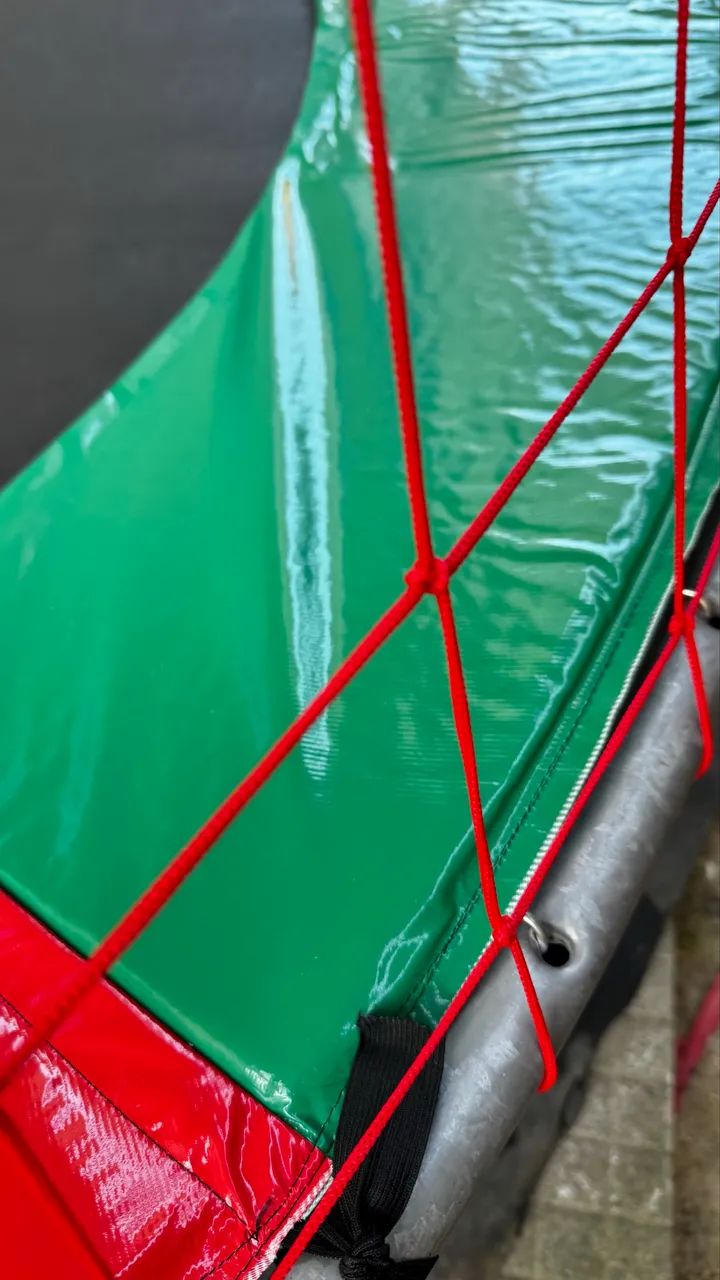 Cama elástica pula-pula grande 2.44m Muito zerada - Foto 5
