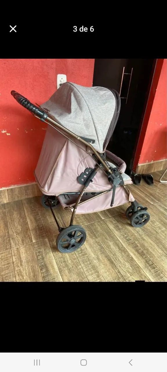 Carrinho de bebê marca galzerano  - Foto 3
