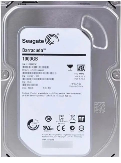 Vendo HD 1Tb Seagate SATA 3,5" 
