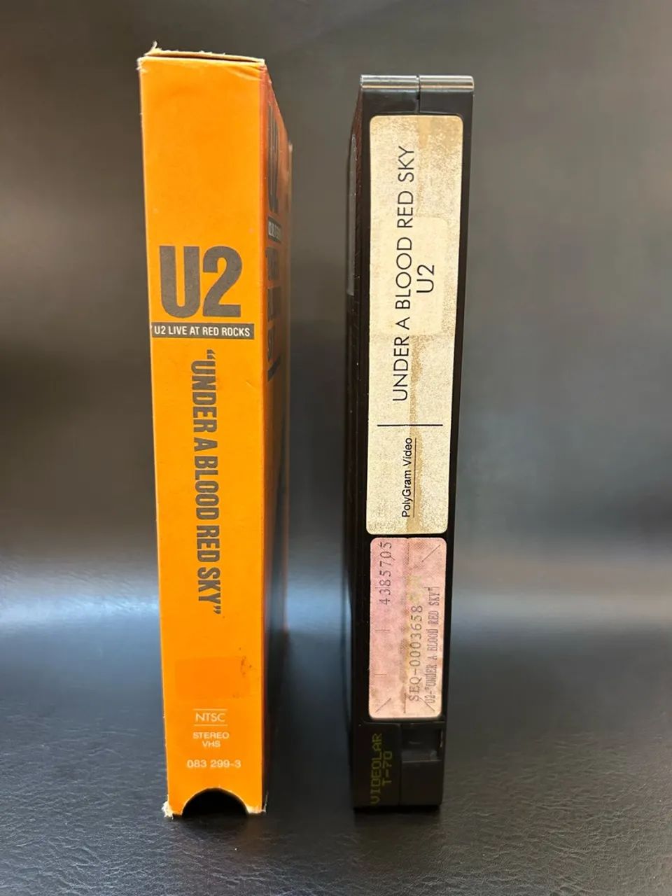 Fita Vhs U2 Live At Red Rocks Com Acrílico - Foto 4