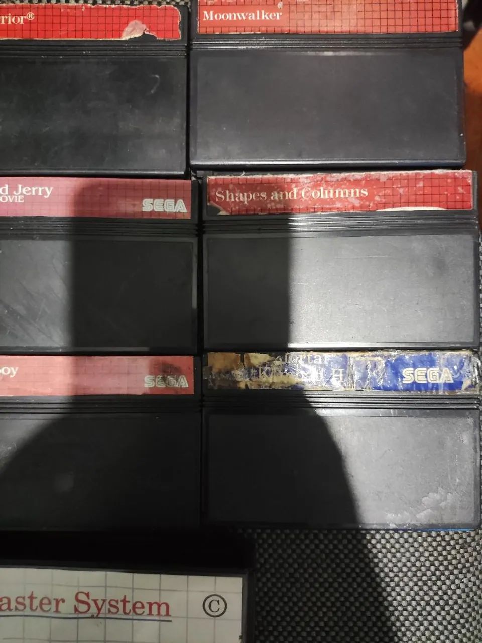 Lote 11 jogos de master System games sms - Foto 4