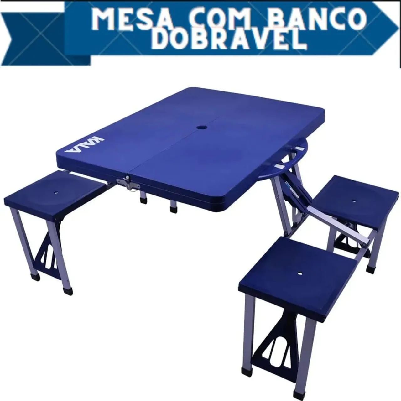 Mesa Camping Passeio Articulada  - Foto 5