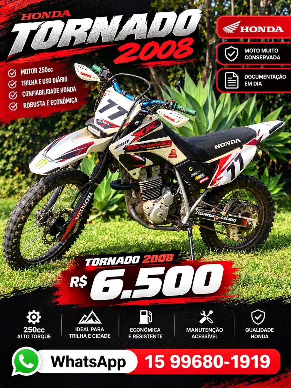 Moto de trilha 