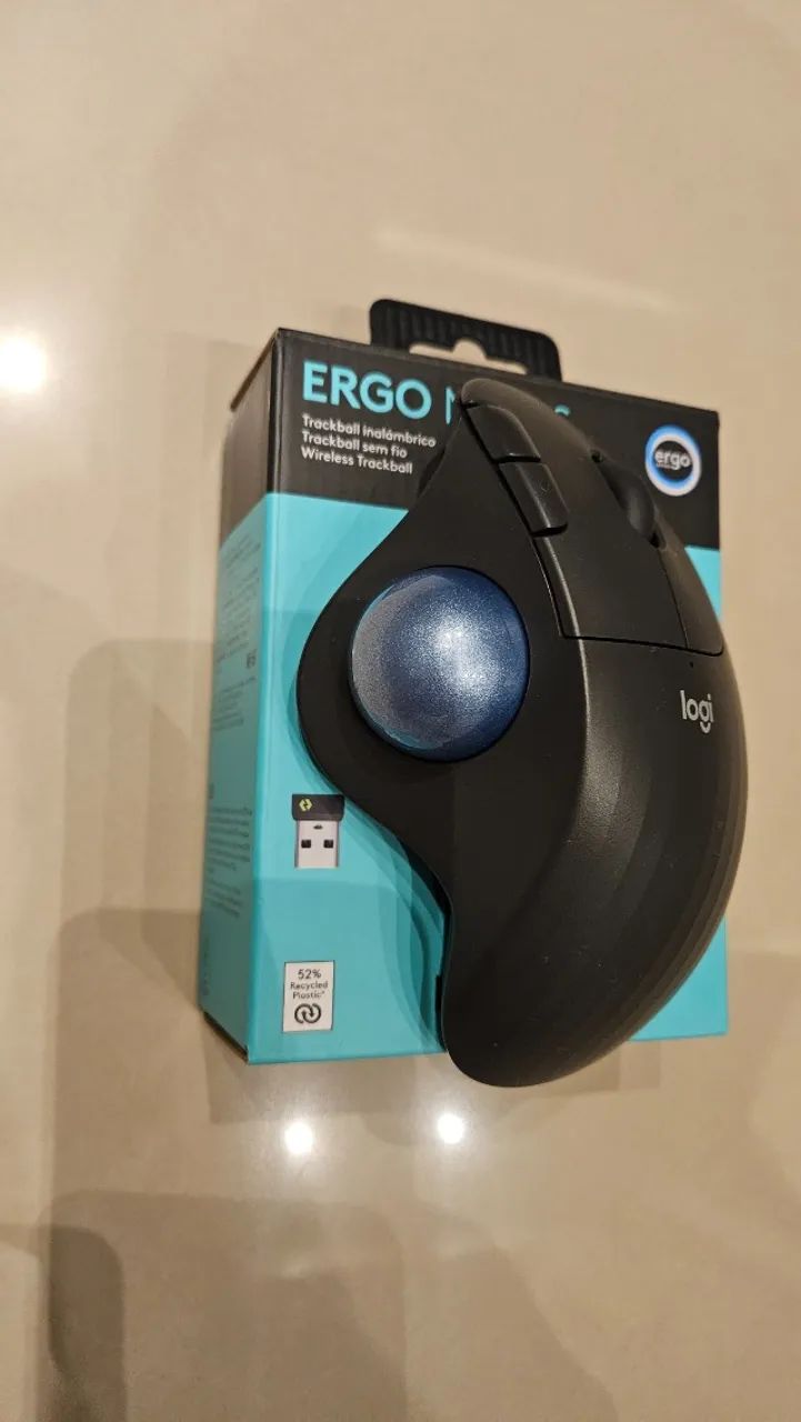 Mouse Trackball Logitech ERGO M575S - Foto 3