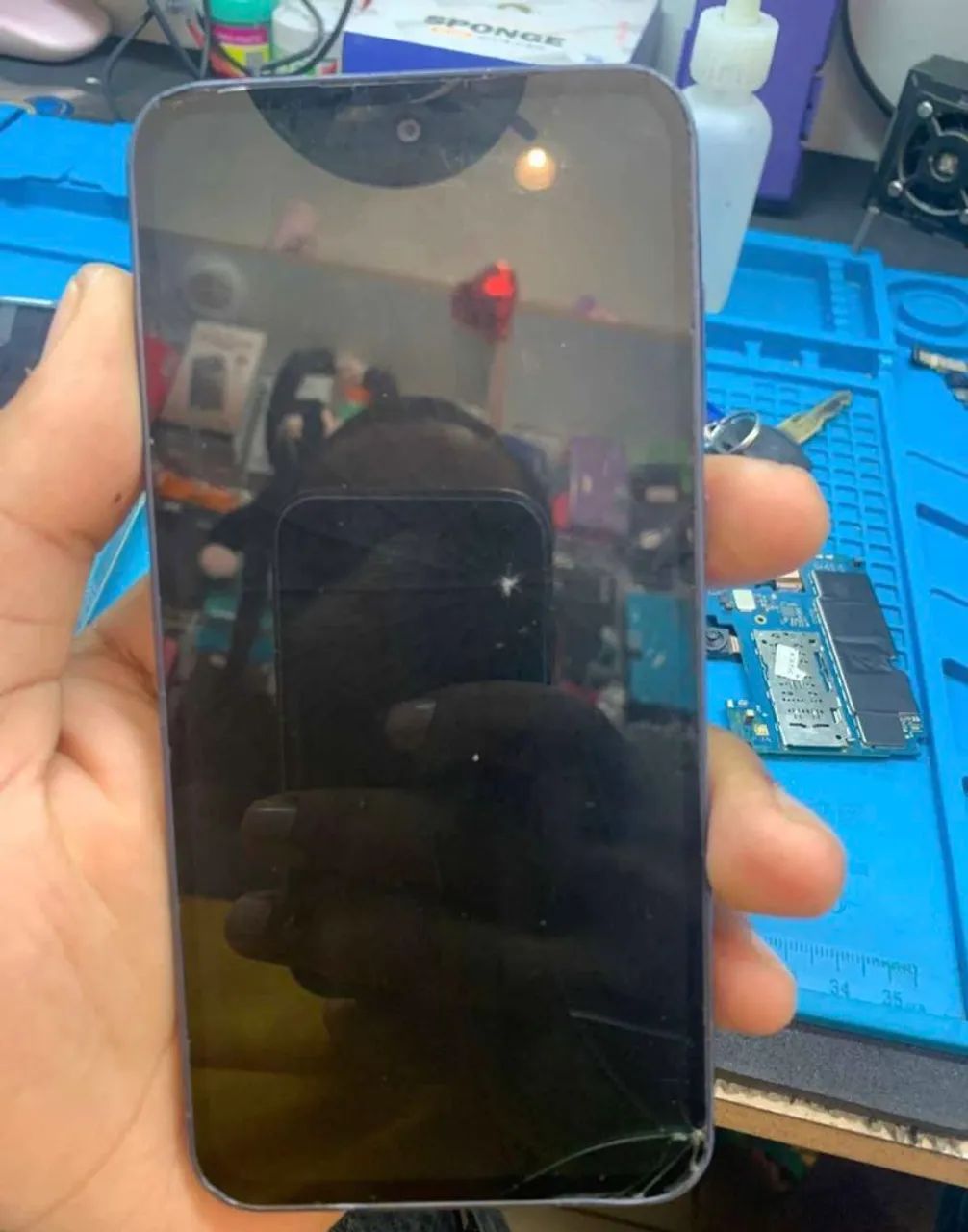 Troco celular a35 com volta pra mim  - Foto 2