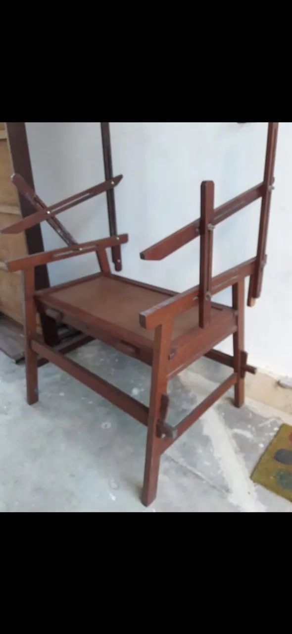 Prancheta cavalete  madeira  - Foto 2