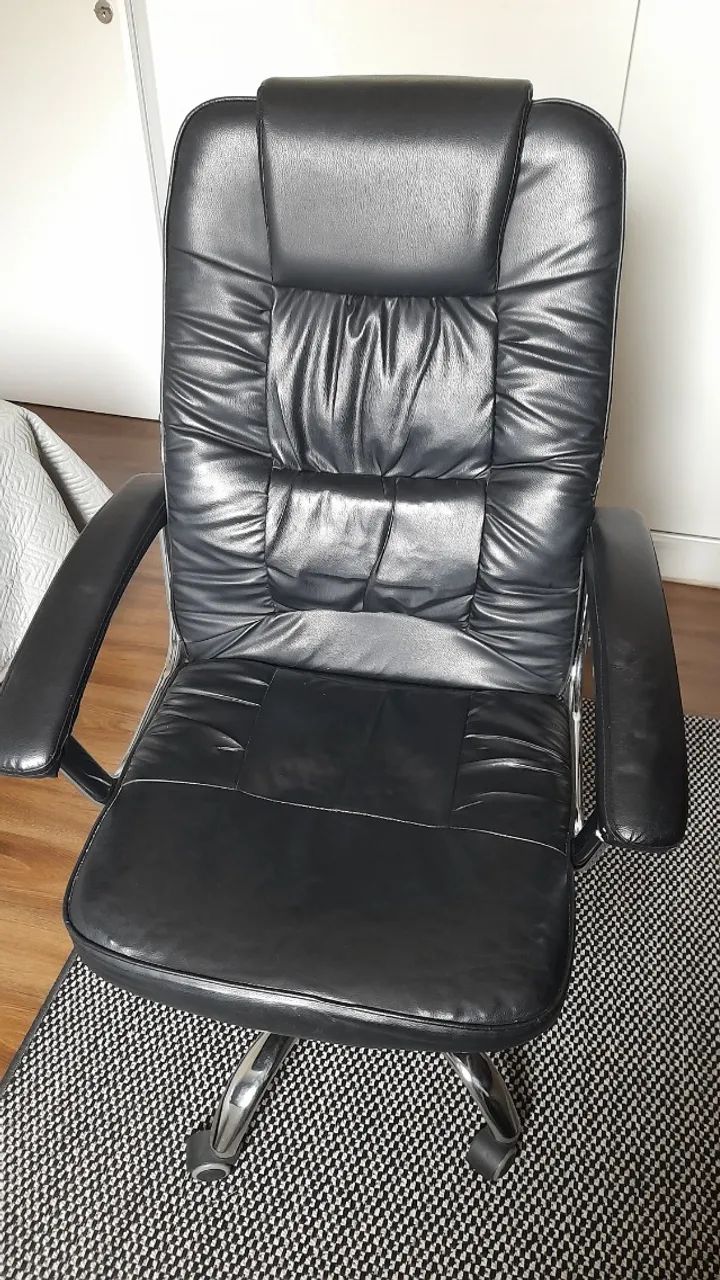 Cadeira de computador estofada