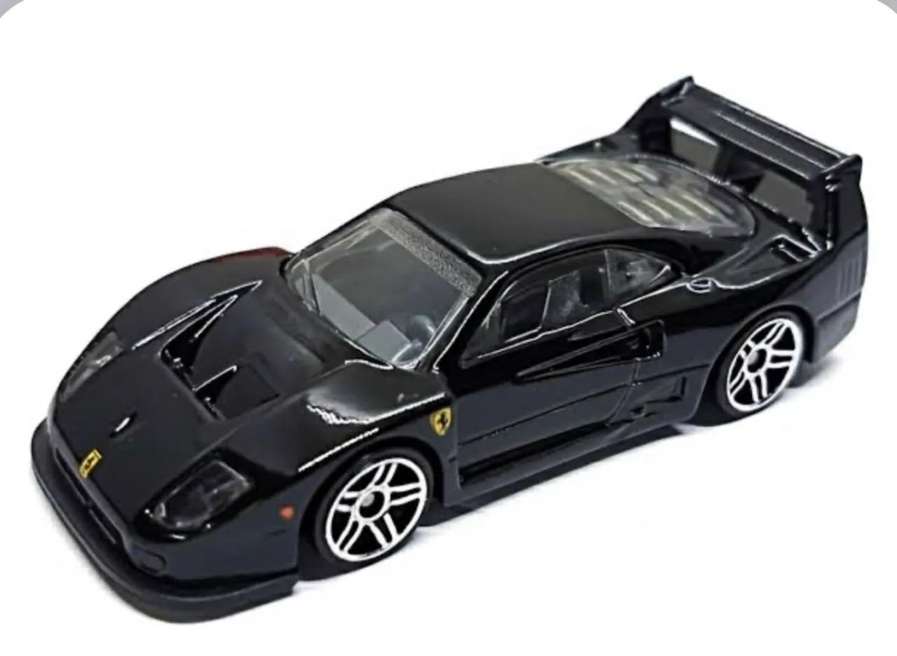 Ferrari F40 preta hot wheels 2026 - Foto 2