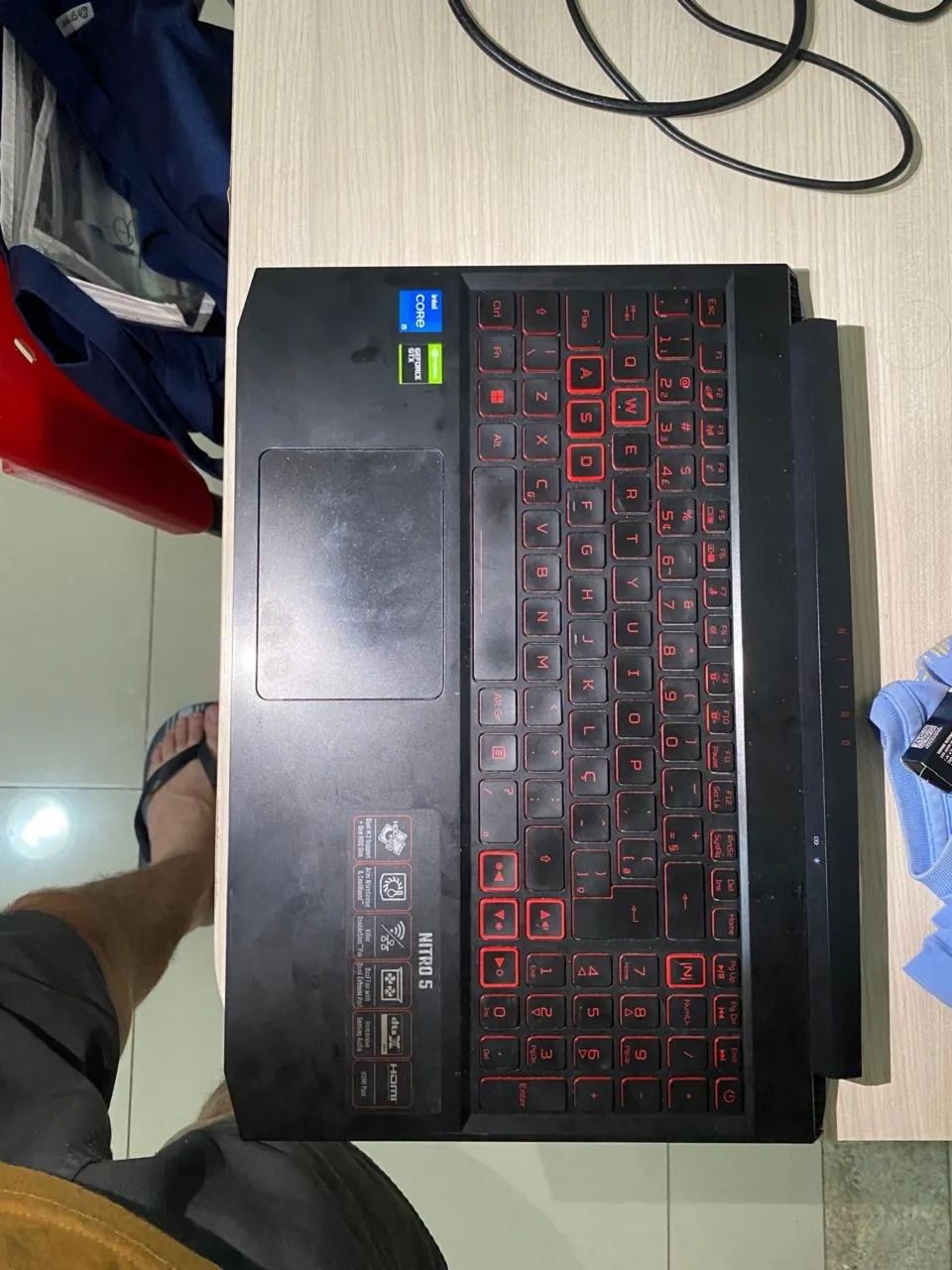 Carcaça Acer Nitro 5