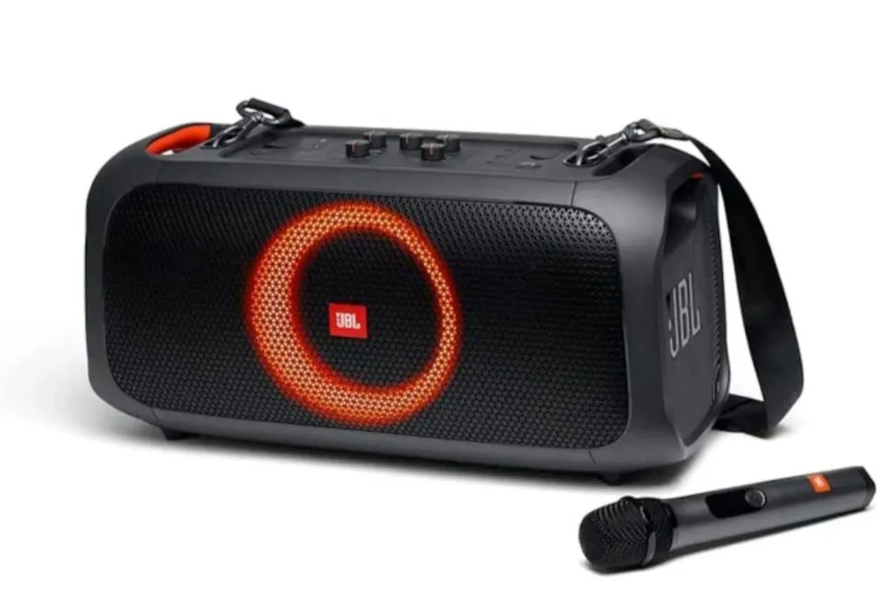 Caixa de som bluetooth JBL partybox.on the go