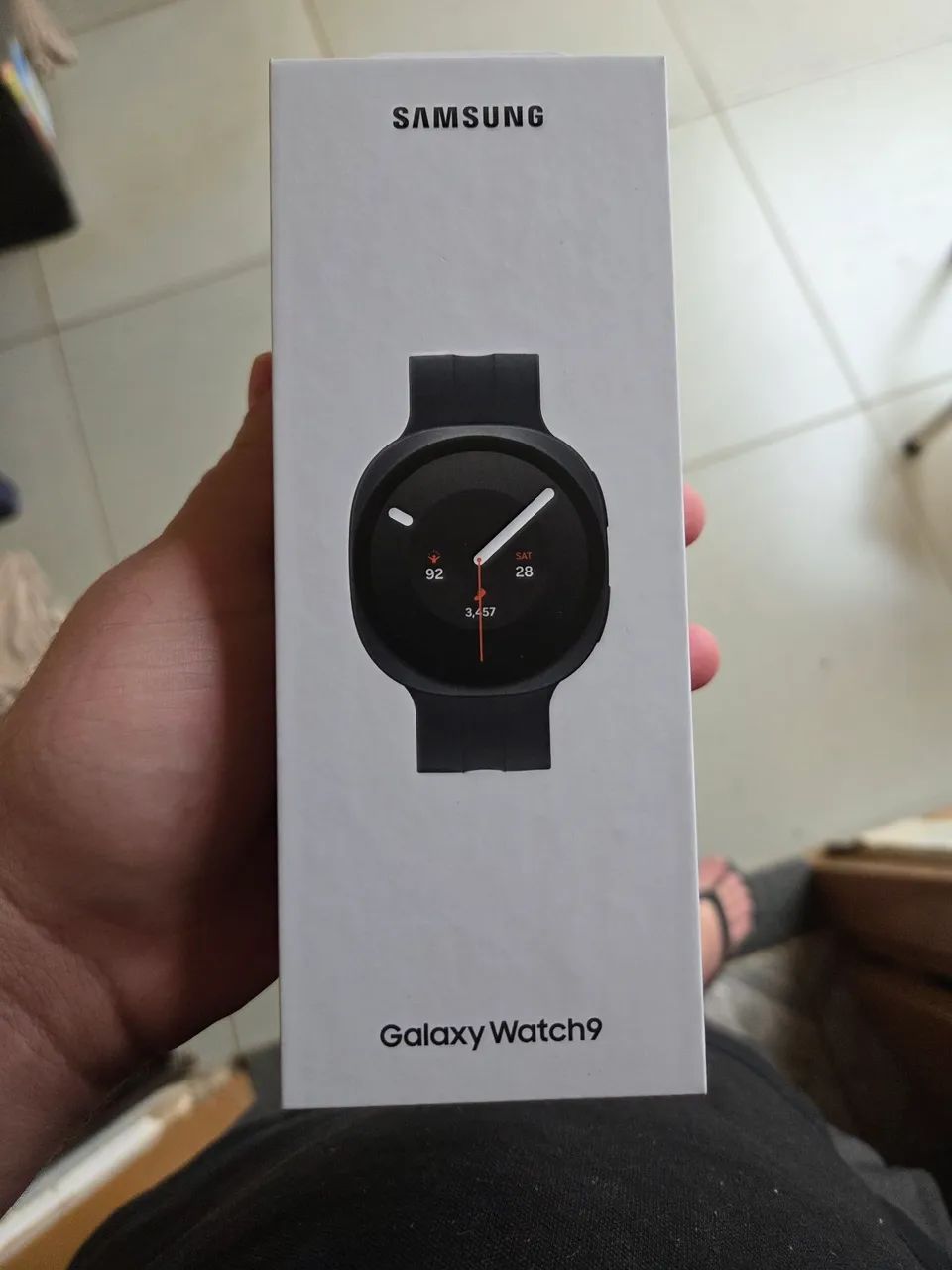 Samsung smartwatch 9 44mm BT grafite prata