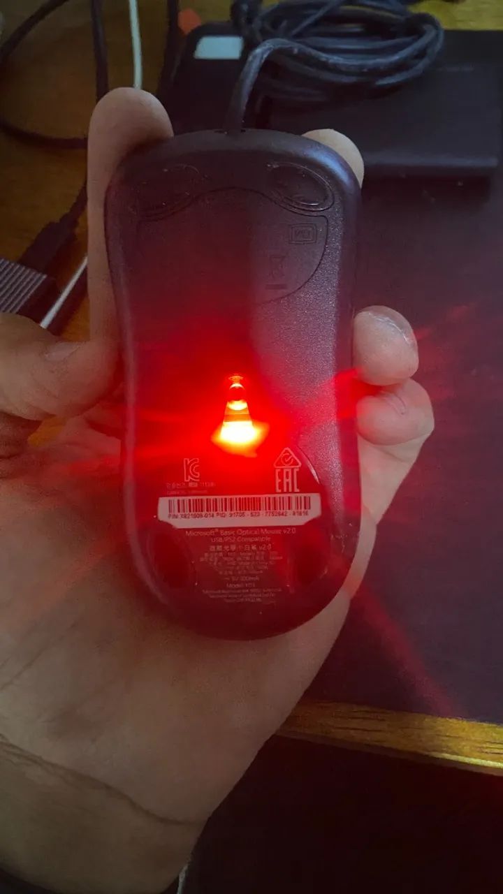 Mouse Microsoft Basic Optical (Usado) - Foto 2