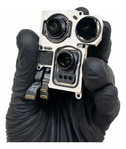 Câmera traseira original retirada para o iPhone 15 Pro Max