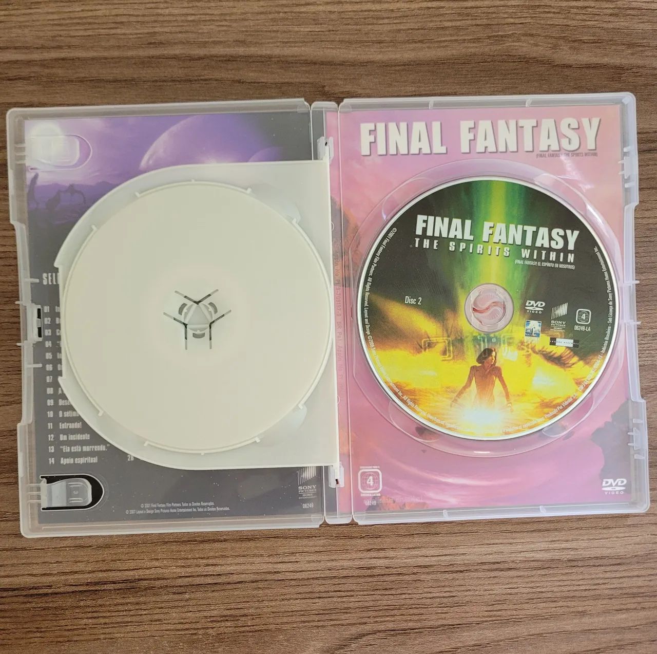 DVD Final Fantasy The Spirits Within - 2001 - Columbia Pictures - Foto 4