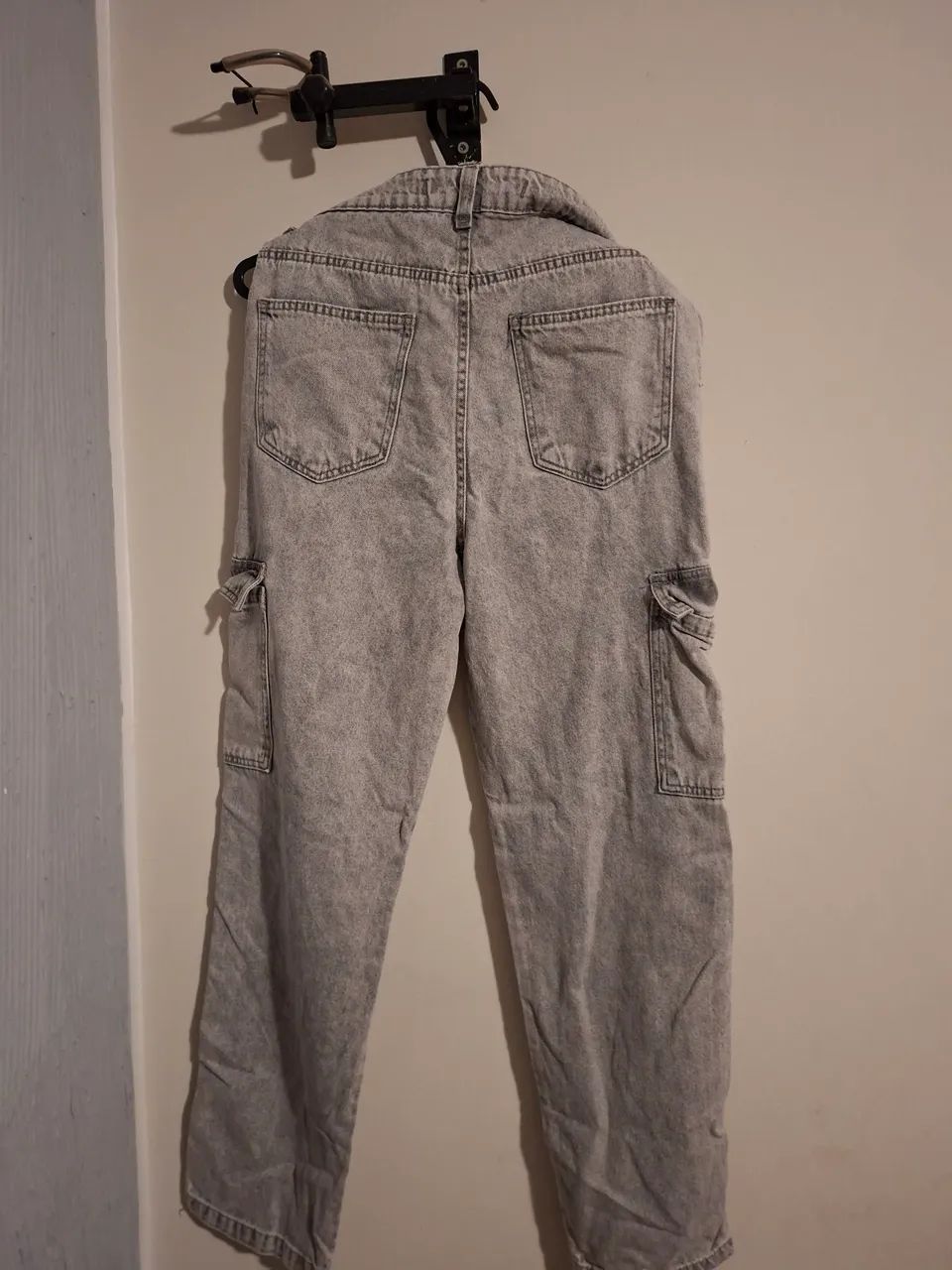 Calça Cargo; Renner; Lavagem Cinza! - Foto 2