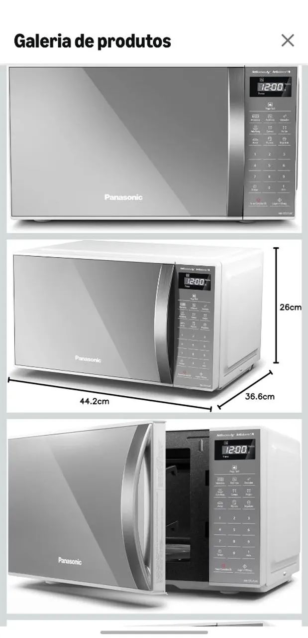 Micro-ondas Panasonic 21L