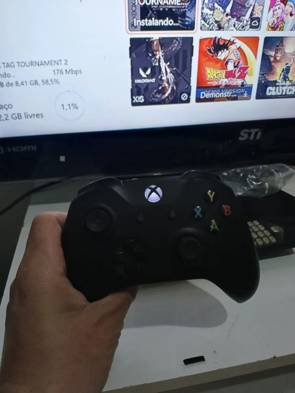X BOX ONE X 1900 PRA TORRAR SOMENTE SC - Foto 4