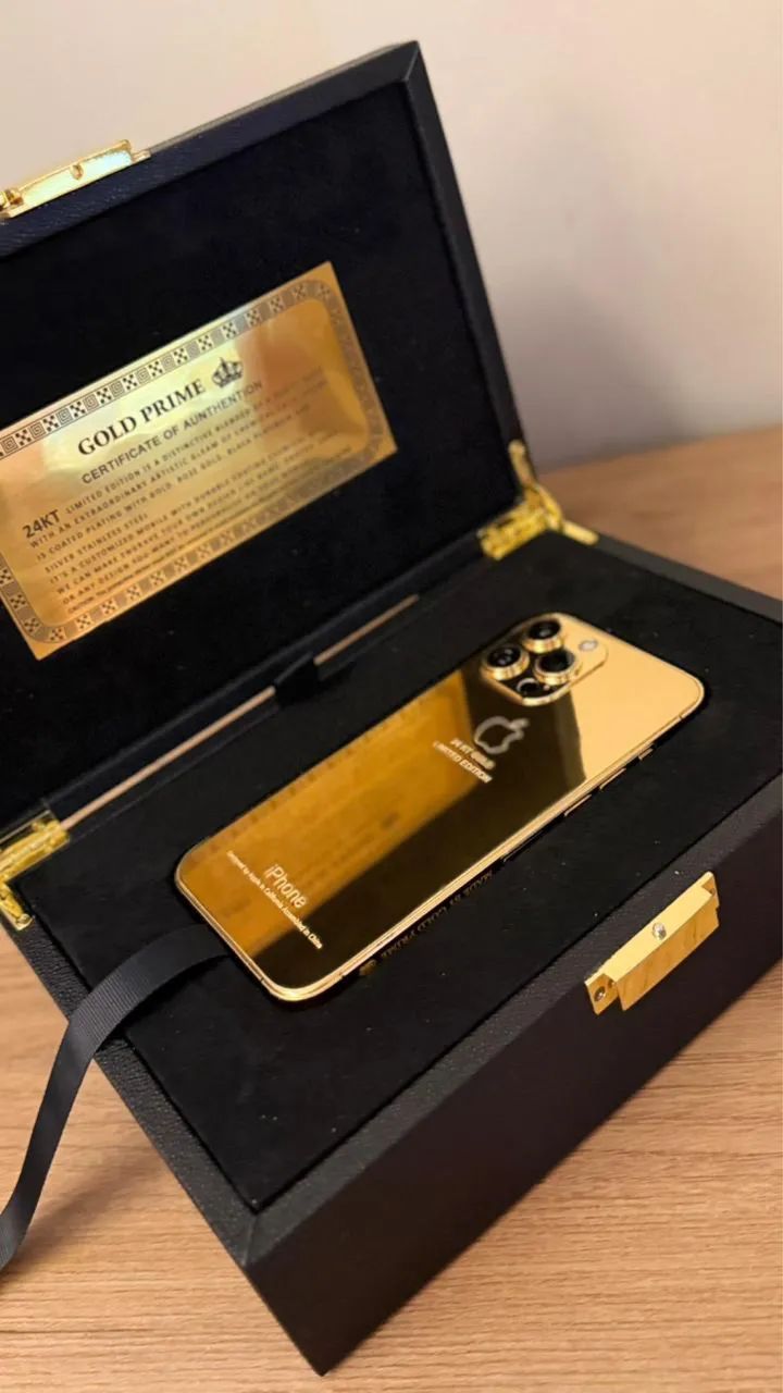 IPhone 13 Pro Max 1TB de ouro  - Foto 4
