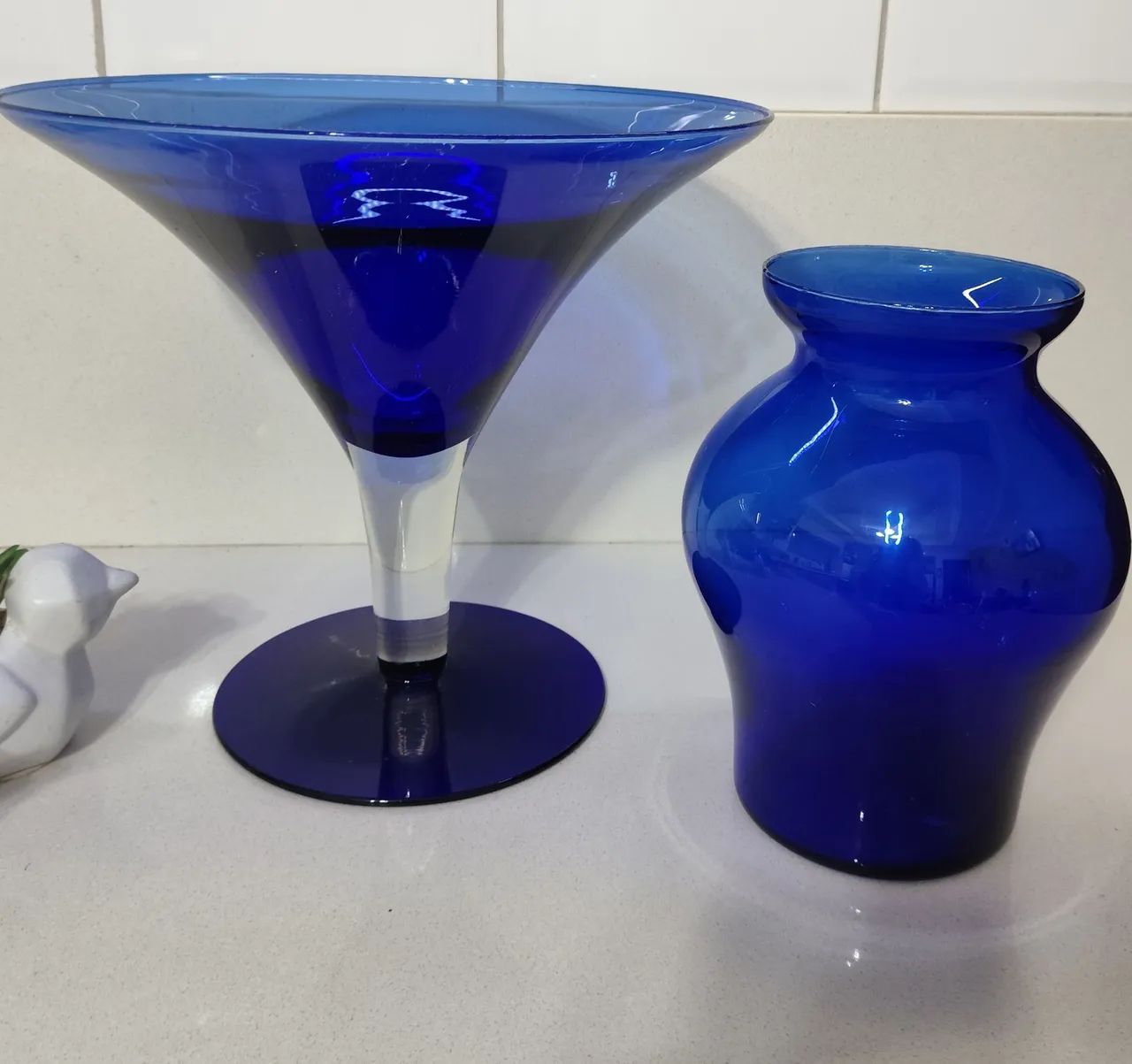 Taça e vaso