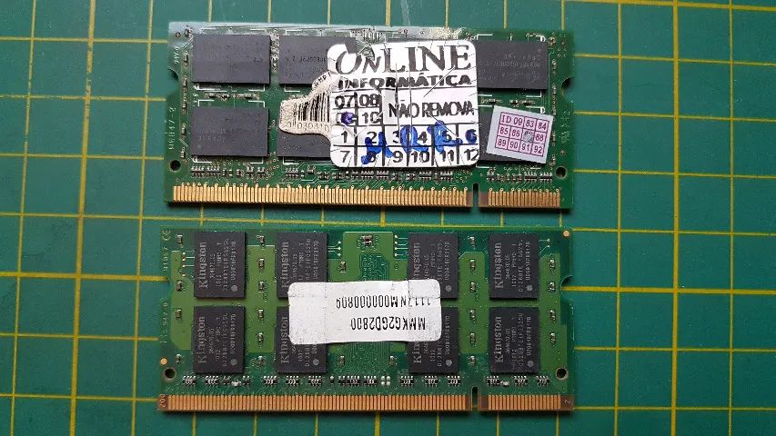Memórias RAM DDR2 SODIMM (Para Notebooks Antigos) - Foto 2