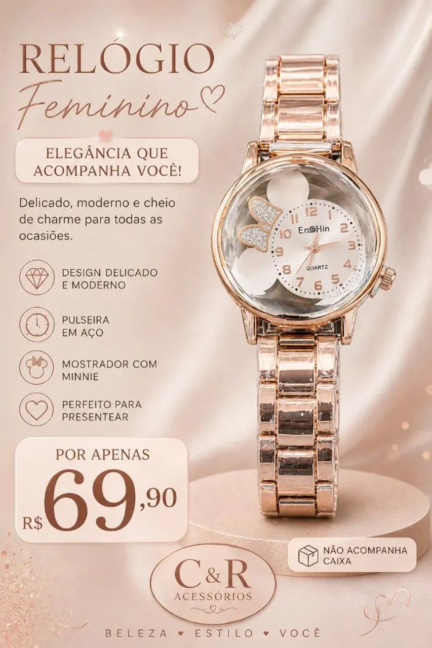 Relógio feminino EnShin 