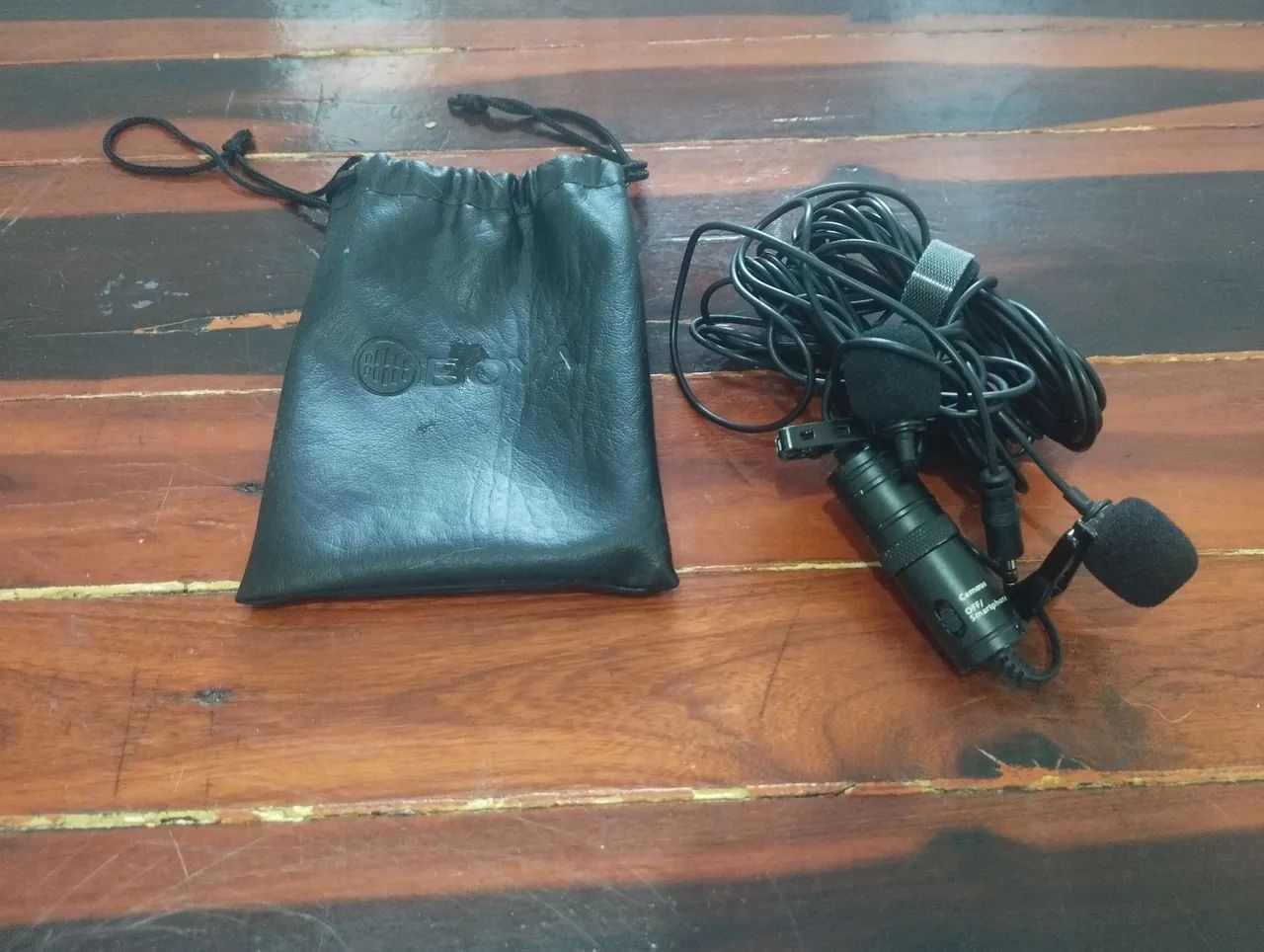 microfone de lapela Boya BY-M1