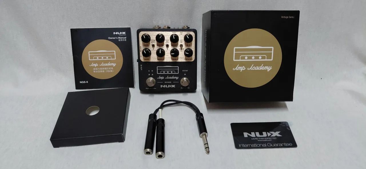 Pedal Nux Amp Academy NGS-6(Em estado de novo) - Instrumentos