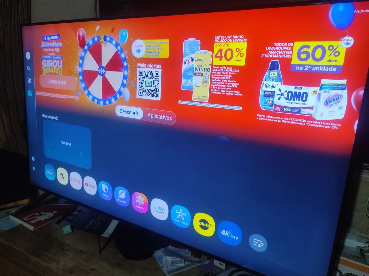 Tv smart Samsung 50 polegadas  - Foto 4