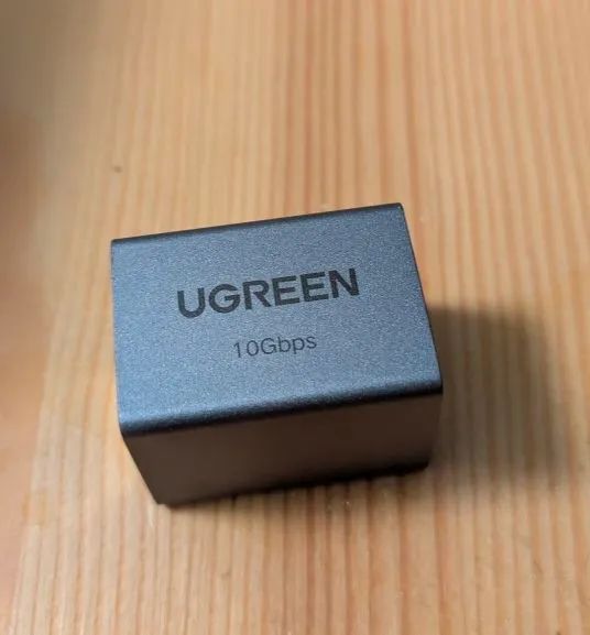 Ugreen extensão de rede conector 10gbps rj45 para cat8 cat7 cat6 ethernet  - Foto 4