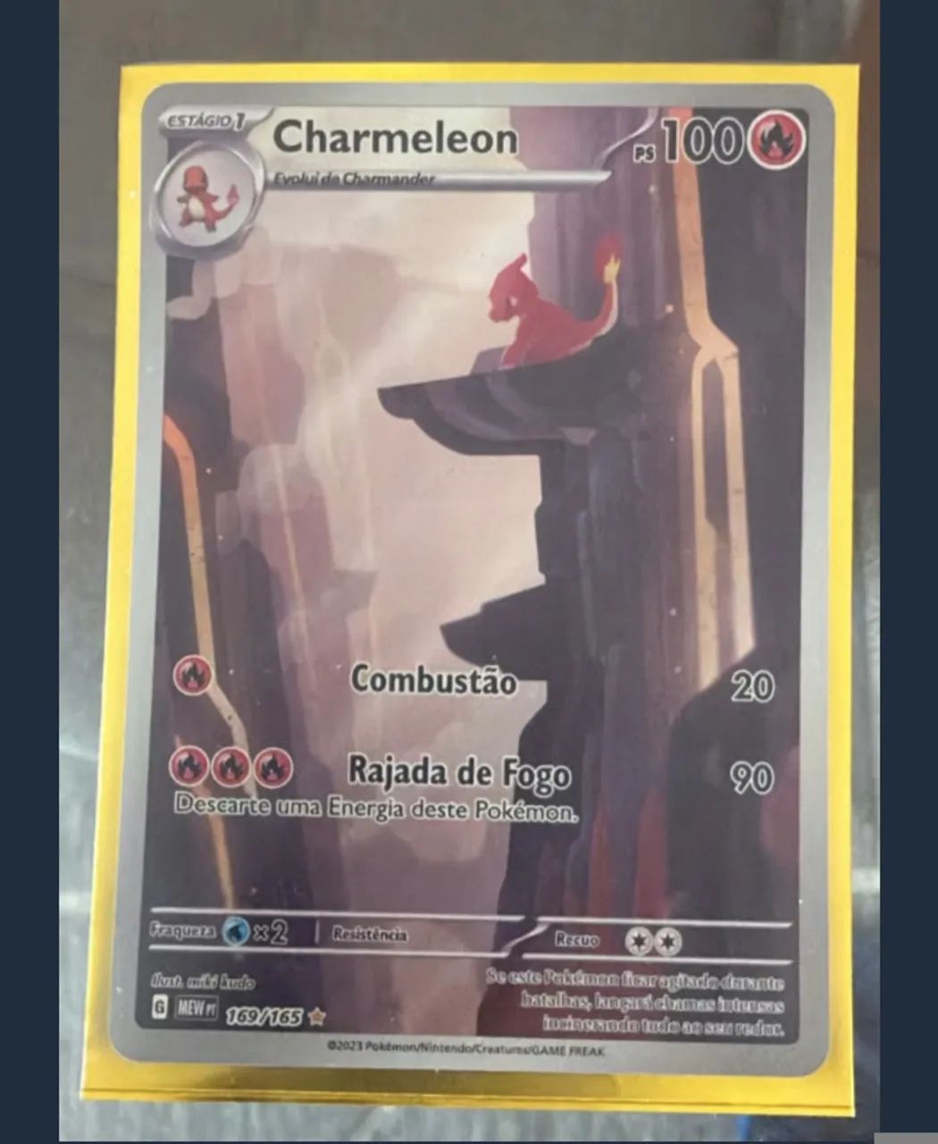 Carta Pokemon Charmeleon de 151