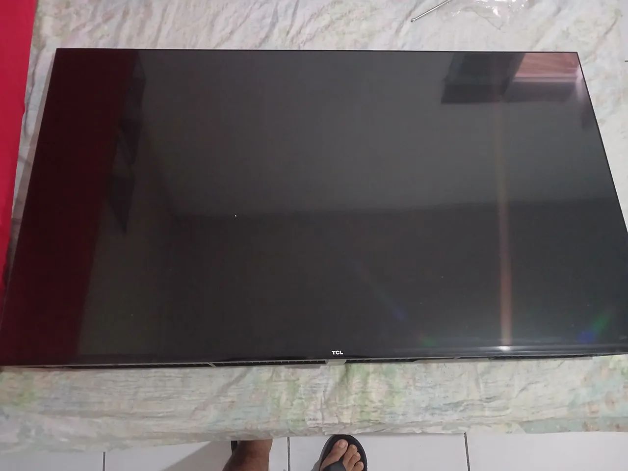 Tv tcl 43p com defeito nos leds