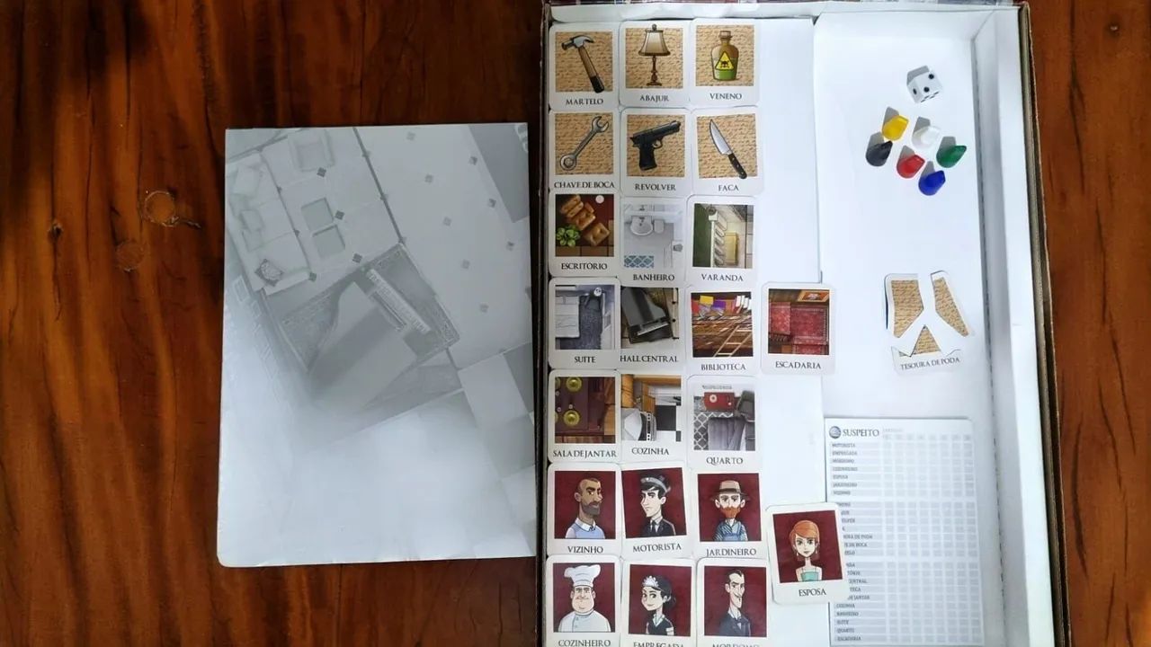 Jogo de Tabuleiro Suspeito - Pais & Filhos - Foto 4