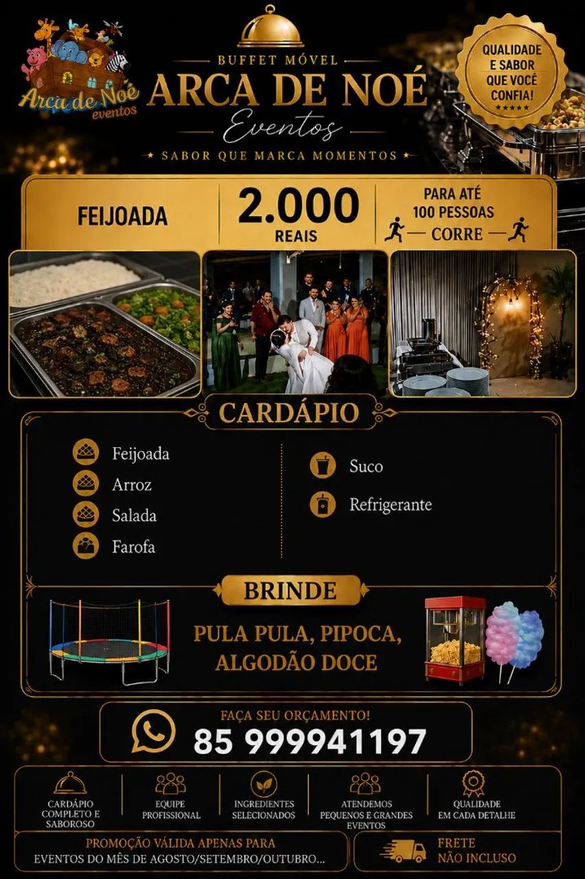 Buffet Móvel Arca de Noé Eventos  - Foto 5