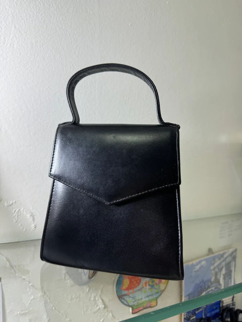 Bolsa mão couro legítimo - Foto 2