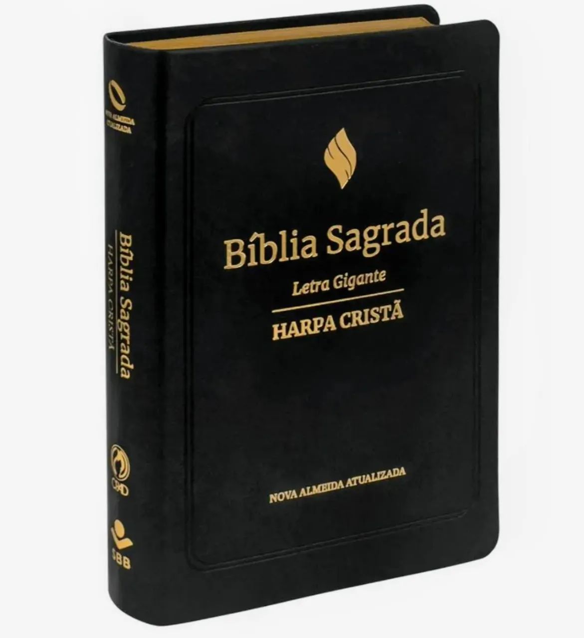 Bíblia Naa Luxo Com Harpa (Nova E Lacrada)