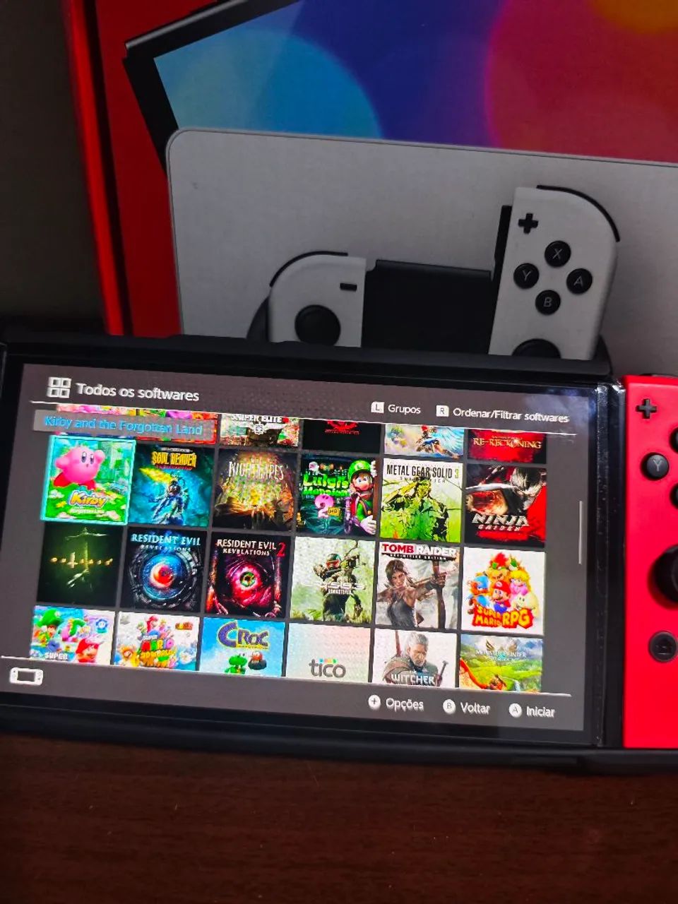 Nintendo switch OLED 1TB 60jogos - Foto 4