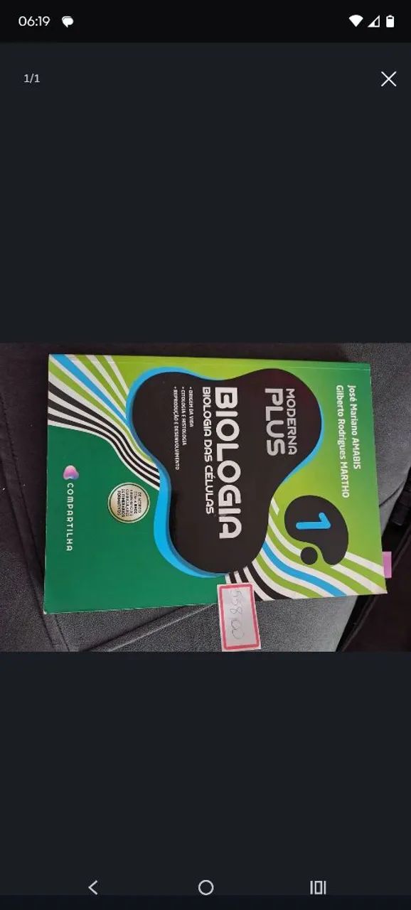 Livro biologia 1