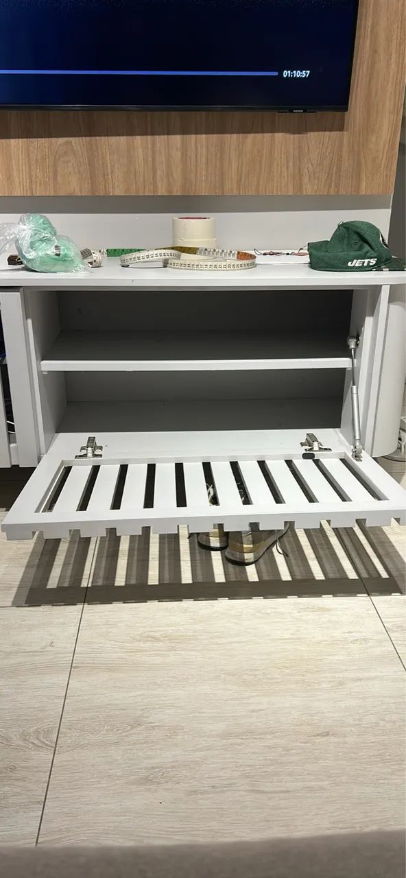 Rack suspenso cinza - Foto 3