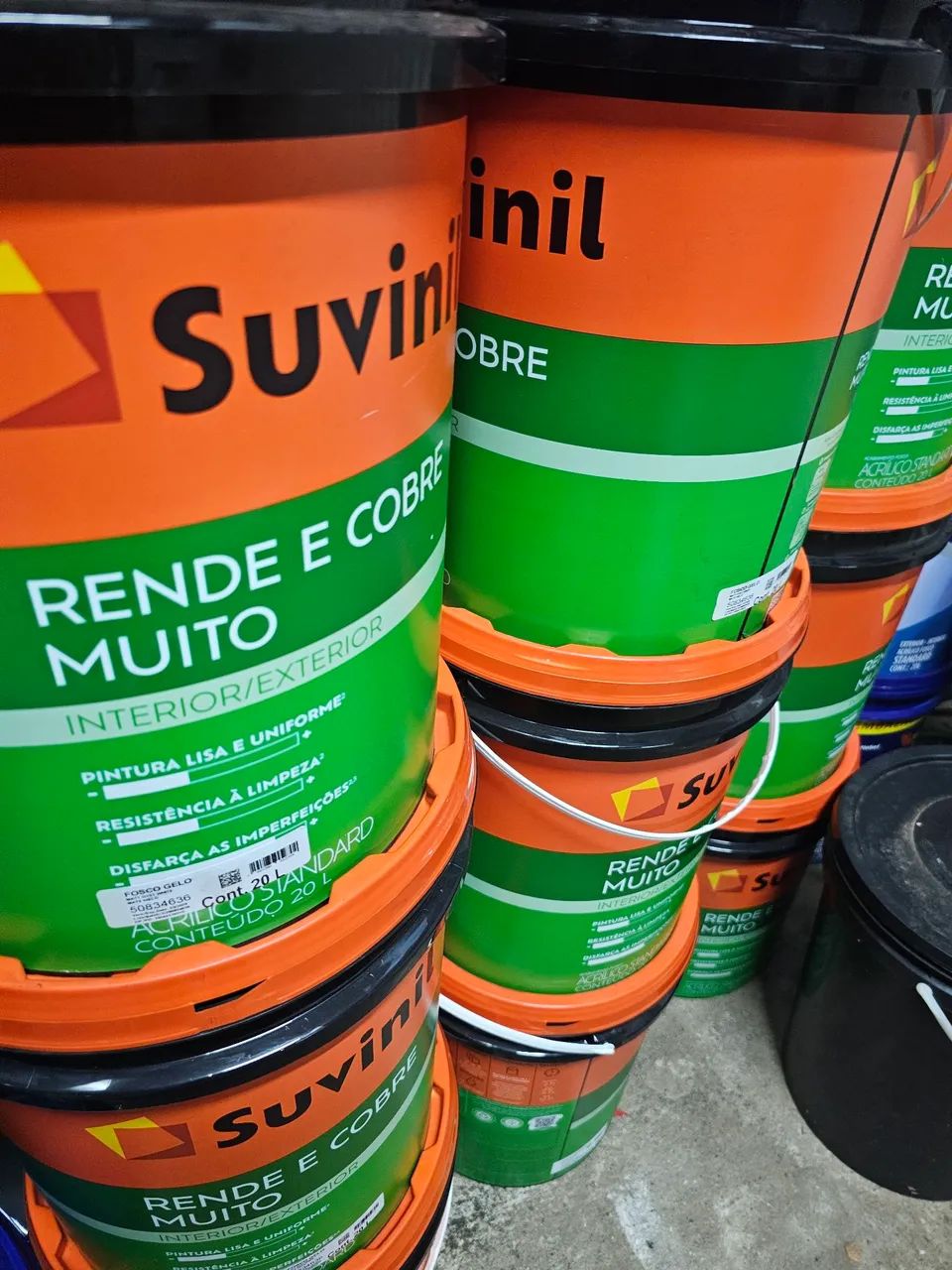 Suvinil 20 litrs gelo e neve 300 reais  - Foto 3