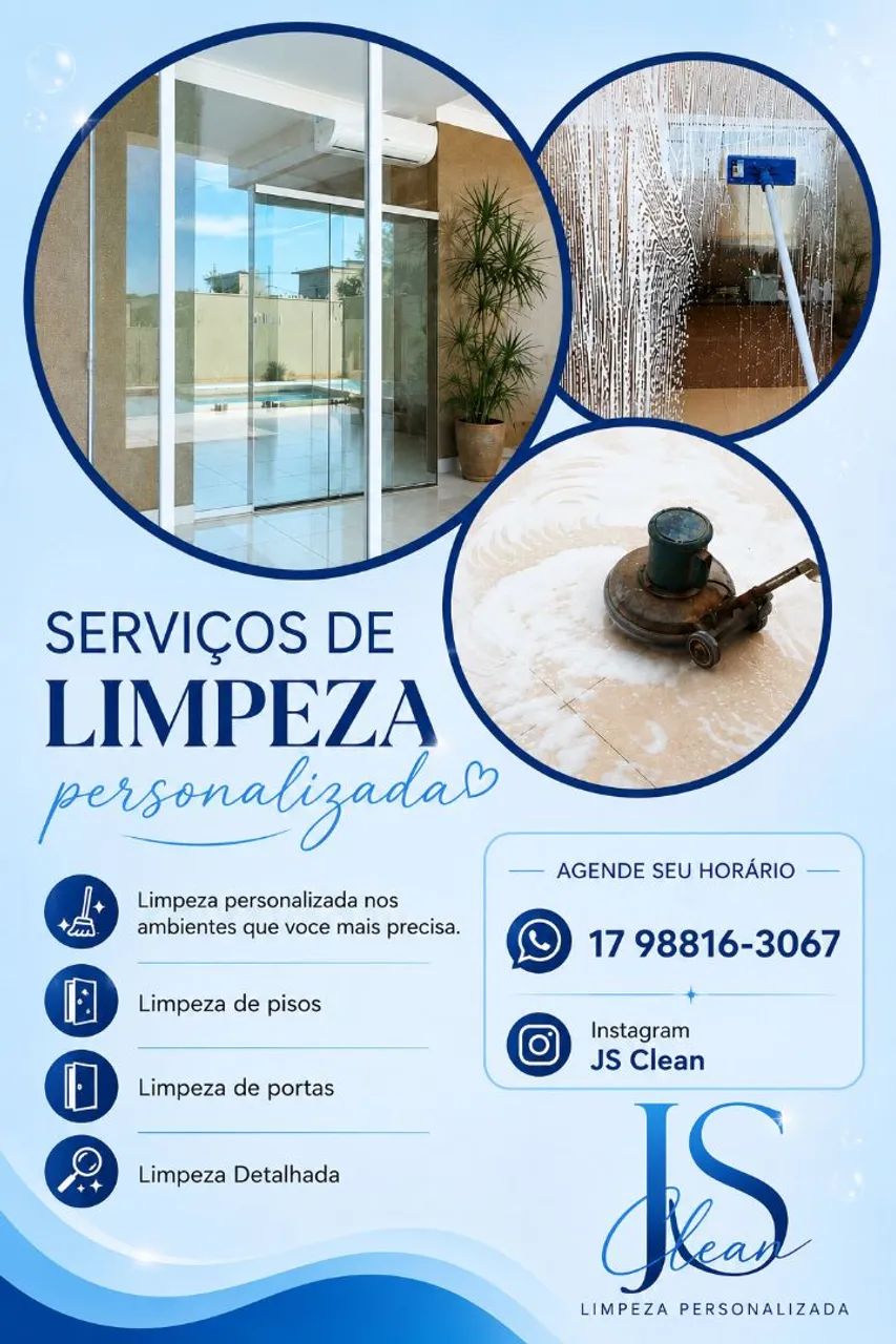 JS Clean limpeza personalizada 